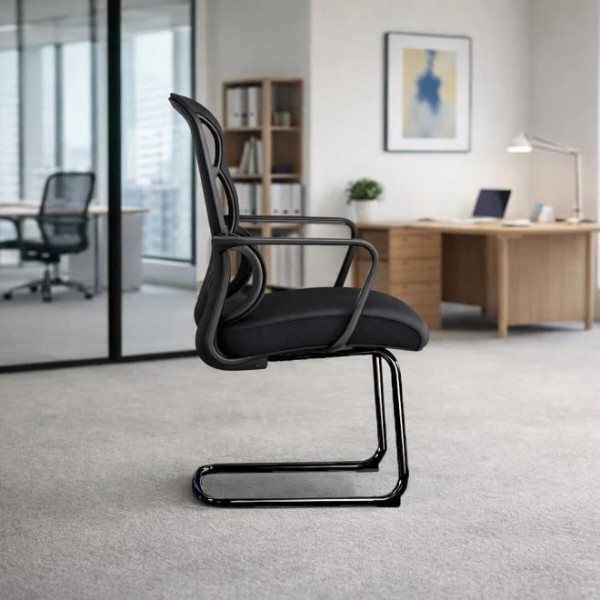 Фото - Крісло офісне Mealux Easy Static Black (HF-L10 F/B)